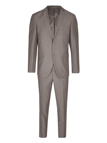Steffen Klein Anzug in taupe melange