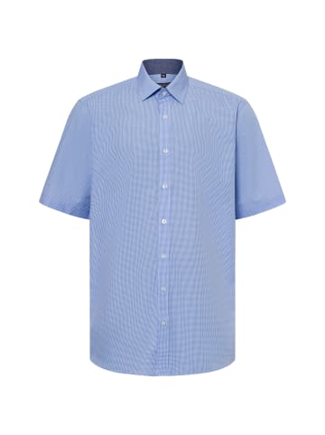 Finshley & Harding Businesshemd Easy Care in hellblau weiß