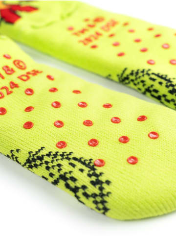 The Grinch The Grinch Hüttensocken Merry Grinchmas Haussocken Kuschelsocken in grün