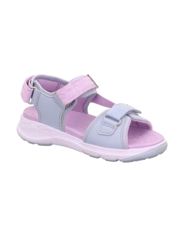 superfit Sandale CRISS CROSS in Hellblau/Lila