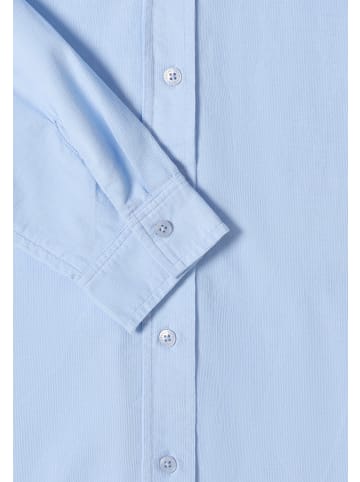 Cecil Cord Hemdbluse in Blau