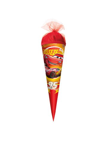 Schultüte klein 22 cm Disney Cars in Rot