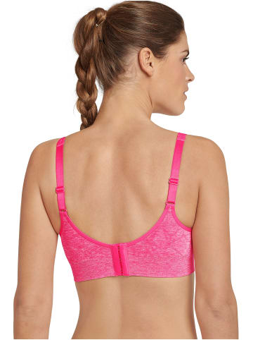 Schiesser Sport-Bustier Active in pink-mel.