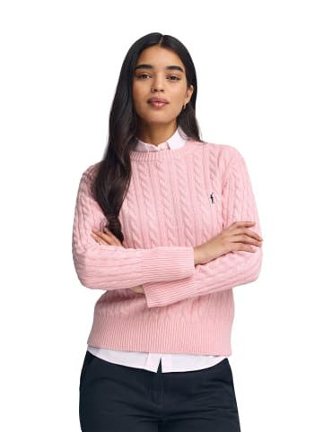 Polo Club Pullover in Rosa zwingen