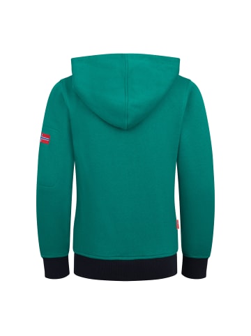 Trollkids Sweatjacke Sortland in dark cyan