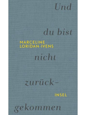 Insel Roman - Und du bist nicht zurückgekommen