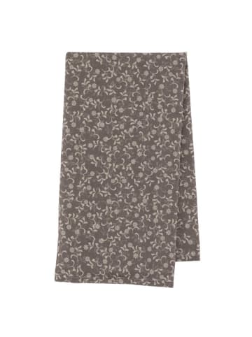 Chic Antique Geschirrtuch AIX LATTE mit Blumen in Sand