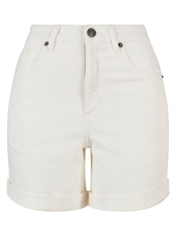 Urban Classics Jeans-Shorts in weiß