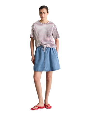 Marc O'Polo DENIM Streifen-T-Shirt relaxed in Weiß