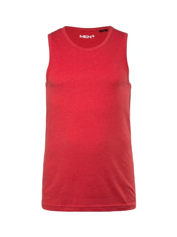 Men Plus Tank Top in rot