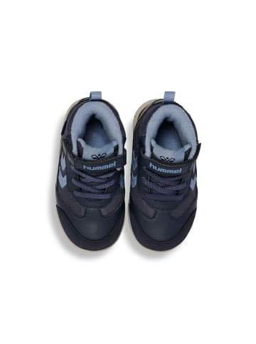 Hummel Klettverschluss Stiefel Crosslite Winter Lebensstil Kinder in OMBRE BLUE