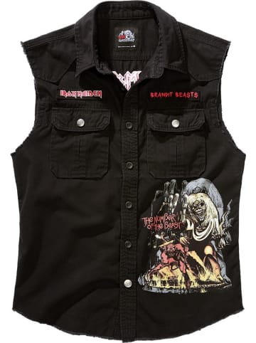 Brandit T-Shirt "Iron Maiden" in Schwarz