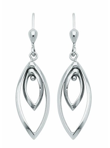 Adeliás Damen 925 Silber Ohrringe / Ohrhänger in silber