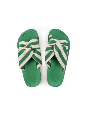 Flip Flop Slides "wedgy*twist" in SmaragdgrÃ¼n