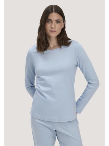 Hessnatur Schlafshirt in nordisch blau