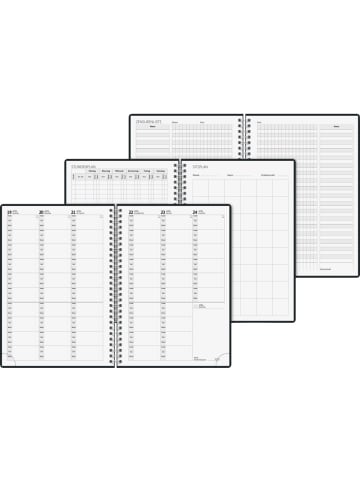 BRUNNEN Lehrerkalender 1 Woche/2 Seiten 2026/2027 ca. A5 17x24cm Baladek ...