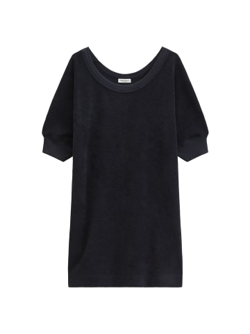 Marc O'Polo Frottee-Kleid loose in Deep Night Blue