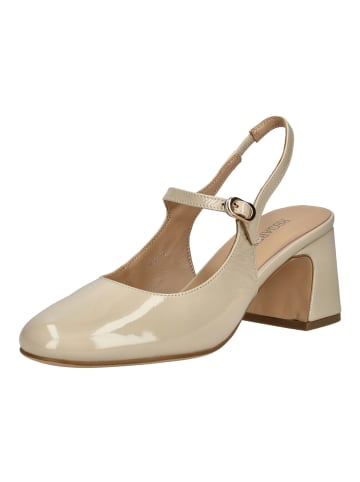 Pumps Crema Lack