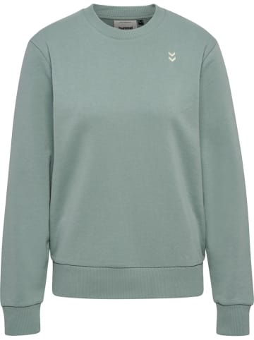 Hummel Pullover "Pulse W Sweat Crewneck" in Grün