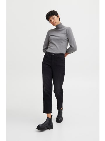 ICHI Langarm IHMAFA Tight fit in Grey Melange