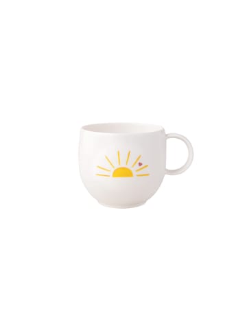 Villeroy & Boch Henkelbecher Hello Sunshine With Love in gelb