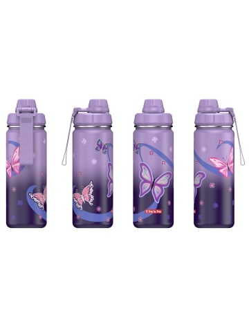 Step by Step Isolierte Edelstahl-Trinkflasche in Sweet Butterfly
