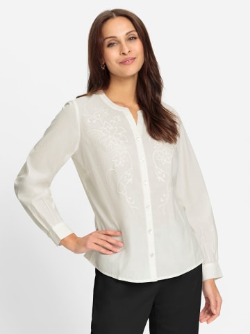 WITT WEIDEN Baumwollbluse in ecru
