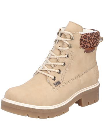 rieker Schnürstiefel in creme
