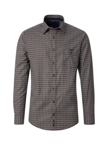 CASAMODA Freizeithemd in Braun