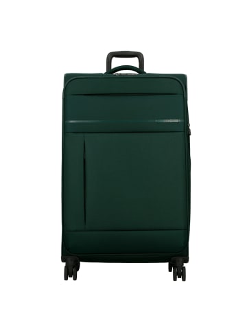 Jump Monthélys 4 Rollen Trolley 78 cm mit Dehnfalte dark green