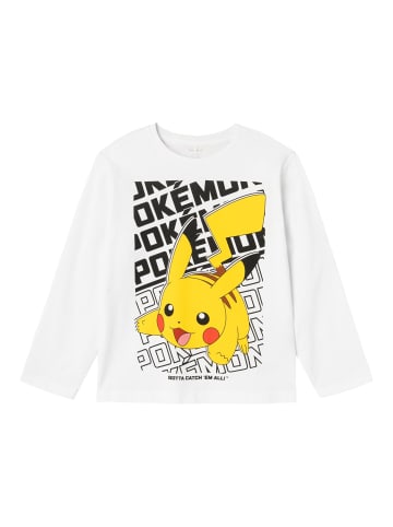 name it Oberteil mit langen Ärmeln in Bright White