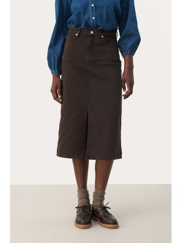 PART TWO Denimrock DilinPW Classic fit in Washed Brown Denim