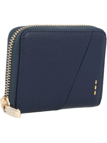 Roncato Milano Geldbörse RFID Leder 10,5 cm in navy