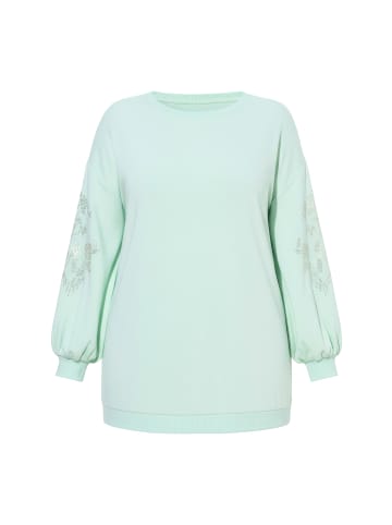 MIAMODA Sweatshirt in helles jadegrün