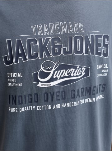 JACK & JONES PLUS T-shirt in Turbulence