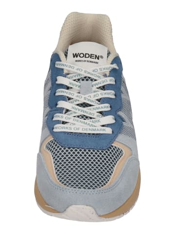 WODEN Sneaker Low RIGMOR OPEN MESH WL702 in blau