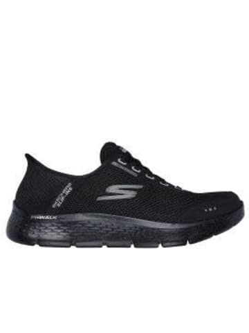 Skechers Schnürschuhe GO WALK FLEX - 100% WATERPROOF in Schwarz