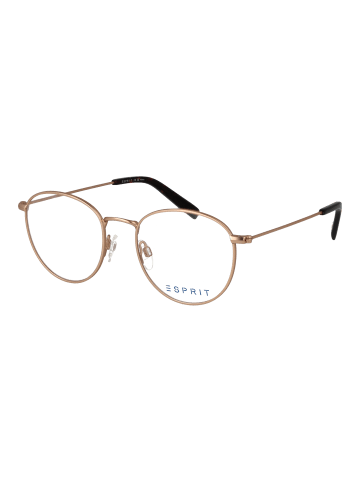 ESPRIT Männer Optische Fassungen Rund Rose Gold