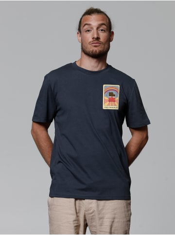 wat? Apparel T-Shirt Tarot The Chocolate in India Ink Grey