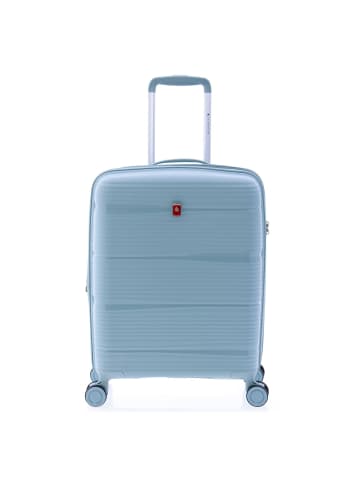 Gladiator 0800 4 Rollen Trolley 55 cm mit Dehnfalte in grey