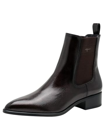 Tamaris Chelsea Boot in MOCCA PATEN
