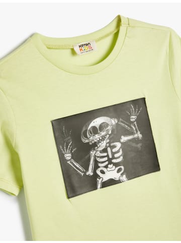 KOTON T-shirt in Grün