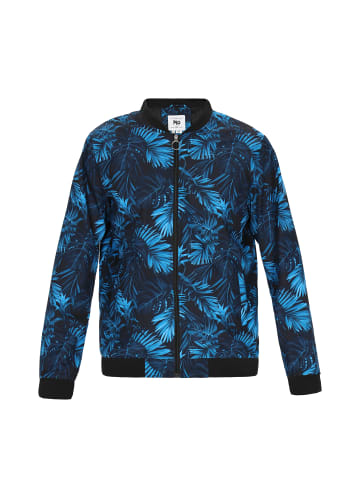 MO Men Jacket in blue multicolor