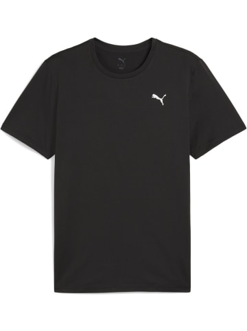 Puma T-Shirt "Tad EssentiaLongsleeve Solid Cat Tee (LC small Cat)" in Schwarz