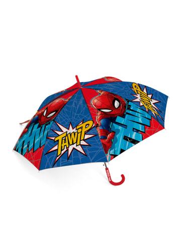 Spiderman Regenschirm in Blau