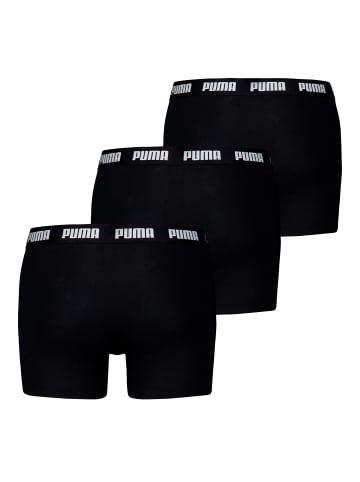 Puma Boxershort 3er Pack in Schwarz/Weiß