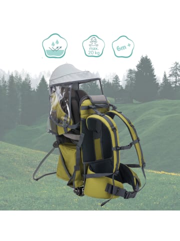 fillikid Rückentrage Explorer Elite Exklusiv in Grün