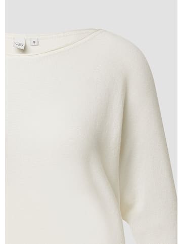 QS Strickpullover in 0200_weiß
