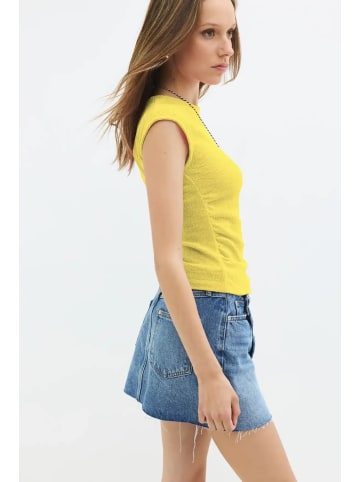 NO MATTER WHAT Blouse in Gelb