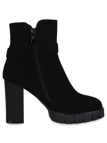 VAN HILL Klassische Stiefeletten Alexandra in Schwarz